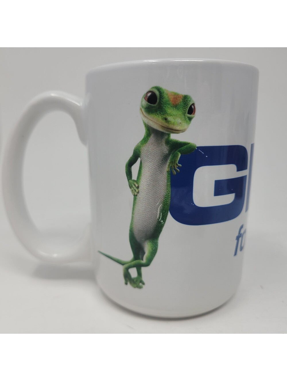 GEICO For Your Business Gecko Logo Advertising Mug Coffee Cup NASH